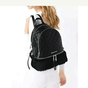 COPY - MICHAEL Michael Kors Rhea Zip Medium Fur Backpack